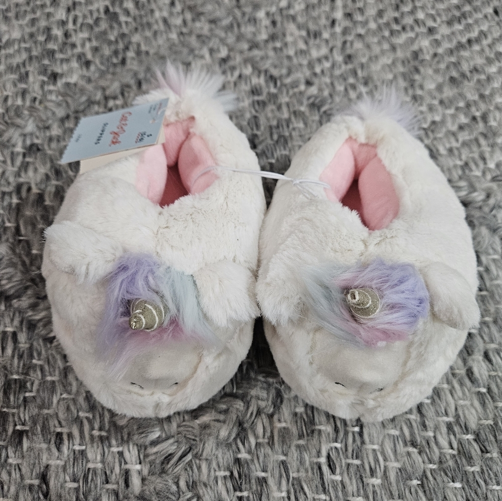 Unicorn slippers